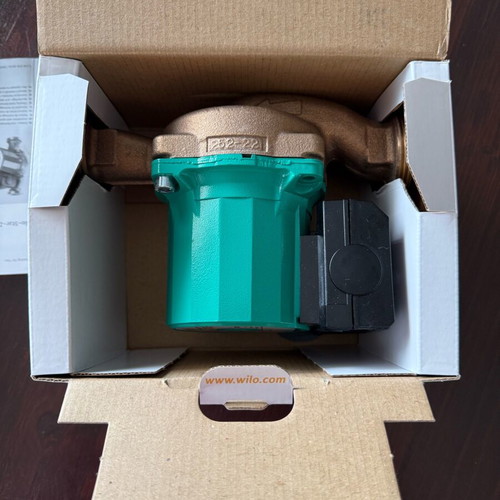 Wilo Star-Z 25/2 Circulator Pump for Hot Water Recirculation 180mm new