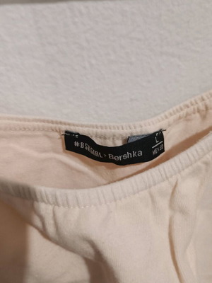 Stradivarius crop top like new, pink, size small/medium