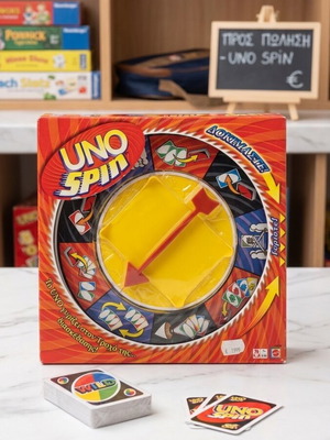 Παιχνίδι Uno Spin σαν καινούργιο, μόνο ο τροχός χωρίς κάρτες