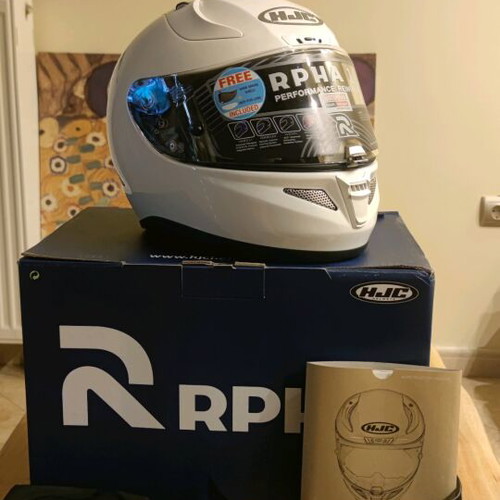 HJC RPHA 11 White Pearl helmet new