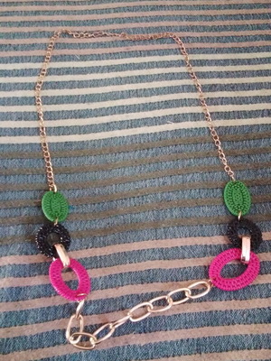 Long necklace new multicolored unworn