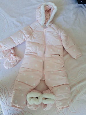 Onesie jacket like new for babies up to 18 months