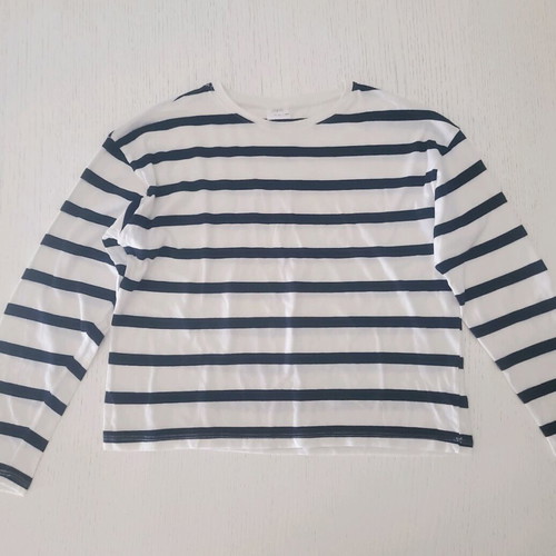 Zara Arty 2-Piece Dress 14y like new, blue with striped blouse