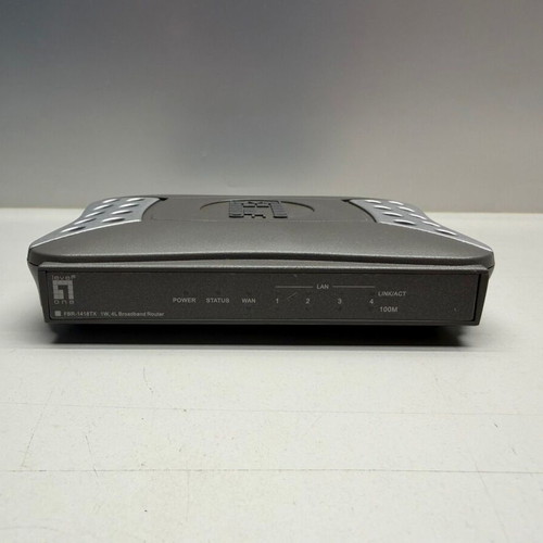 LevelOne FBR-1418TX Wired Router like new, 4 LAN ports