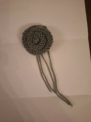 Handmade knitted pin new