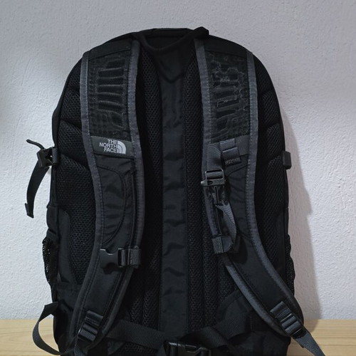 The North Face Borealis backpack, black, authentic