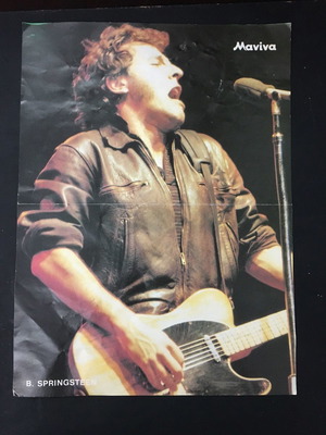 Αφίσα B.Springsteen Matt Dillon 1980 μεταχειρισμένη