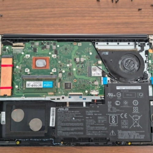 Asus VivoBook 15 KM513IA motherboard with Ryzen 5-4500U and 8GB RAM