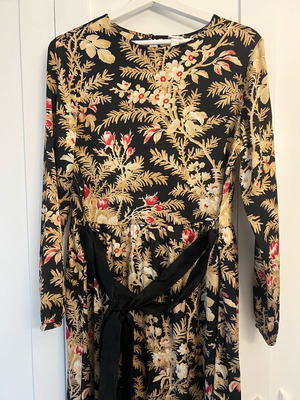 Midi dress H&M used, multicolor, size 36