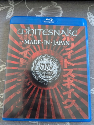Whitesnake Made in Japan Blu Ray like new, rock