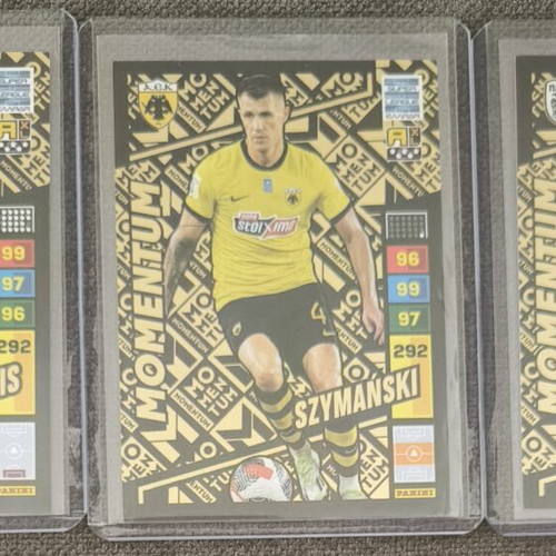 Momentum Panini Superleague 23-24 cards like new, pack of 3