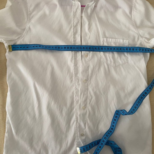 Massimo Dutti white cotton shirt like new, size 38