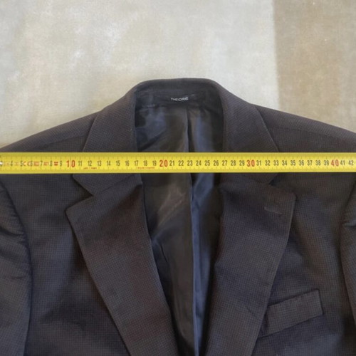 Theorie jacket brown velvet like new