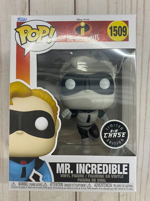 Funko Pop! Pixar Mr. Incredible (Chase) 1509 new