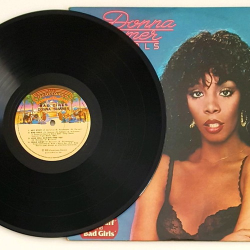 Donna Summer Bad Girls double vinyl record used