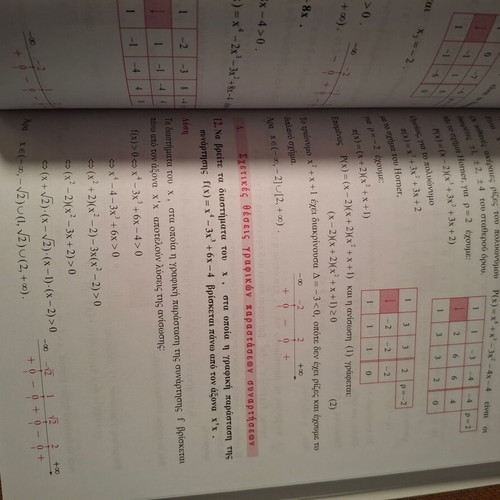 Algebra B' Lykeiou used school textbook Barla 2016-2017