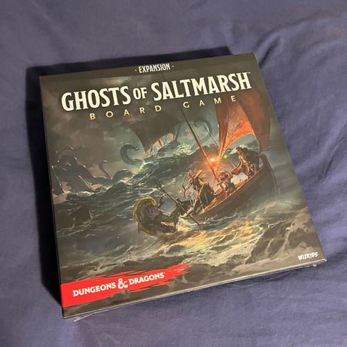 Ghosts of Saltmarsh Expansion new board game Dungeons & Dragons