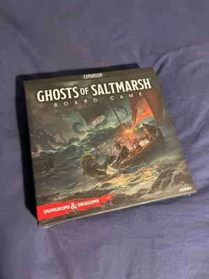 Ghosts of Saltmarsh Expansion new board game Dungeons & Dragons