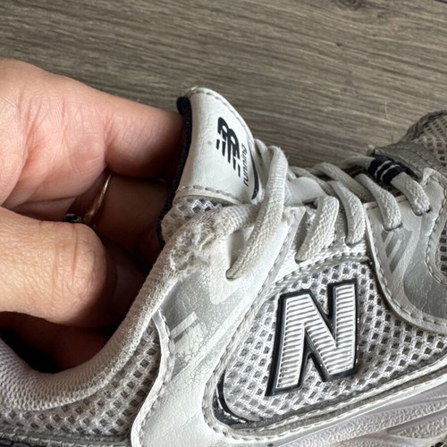 New Balance 530 Athletic Shoes used, size 31, white