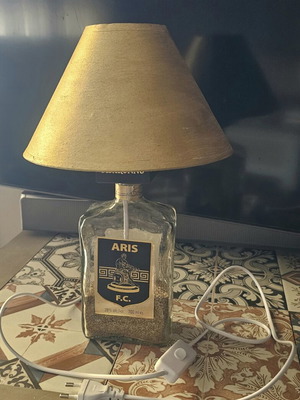 Aris lamp disaronno originale lamp with gold sand