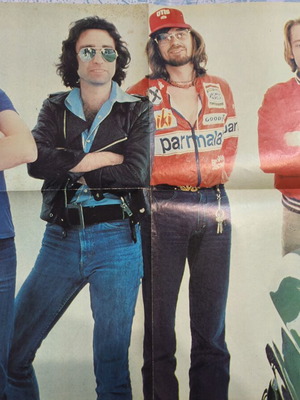 Συλλεκτικό poster Bad Company από το περιοδικό Ποπ & Ροκ 1979 σαν καινούργιο