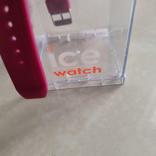 Ice-Watch wristwatch women's like new, pink raspberry