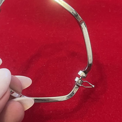 925 silver zigzag bracelet