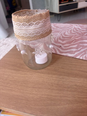 Decorative candle holder with battery new for any space