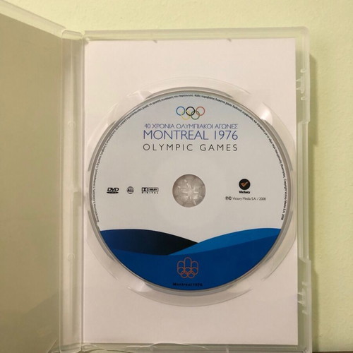 Olympic Games DVD used, pack of 4 DVDs