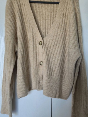 Zara cardigan beige like new, size S