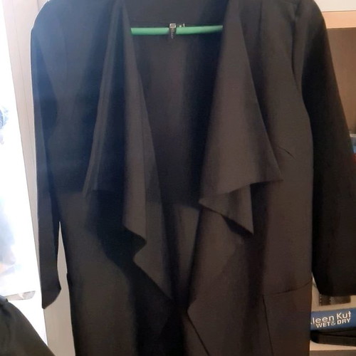 Oh Polly black panofori used, size UK 8