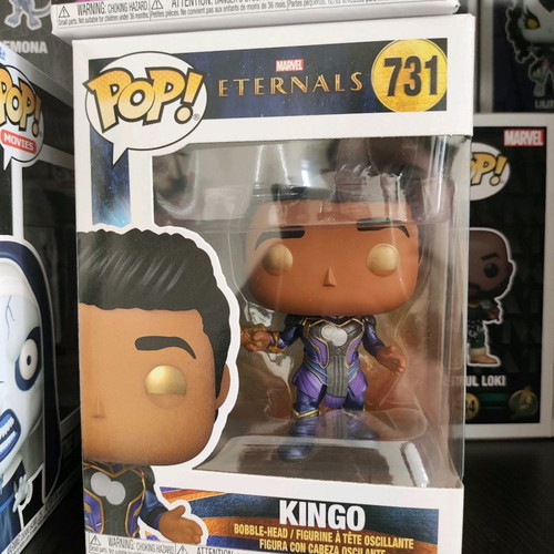Funko Pop Eternals Kingo authentic product in excellent condition