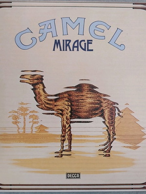 Camel Mirage LP σαν καινούργιο, rock, made in Germany