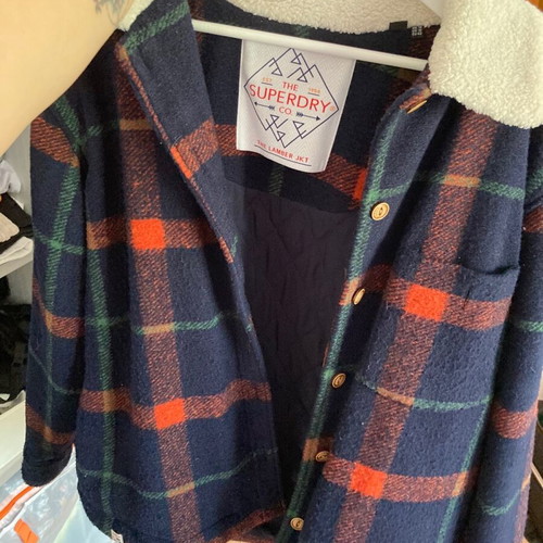 Superdry jacket size 42 like new