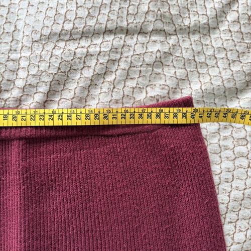 Jeanne Pierre Bordeaux Wool Pencil Skirt like new, sizes M/L