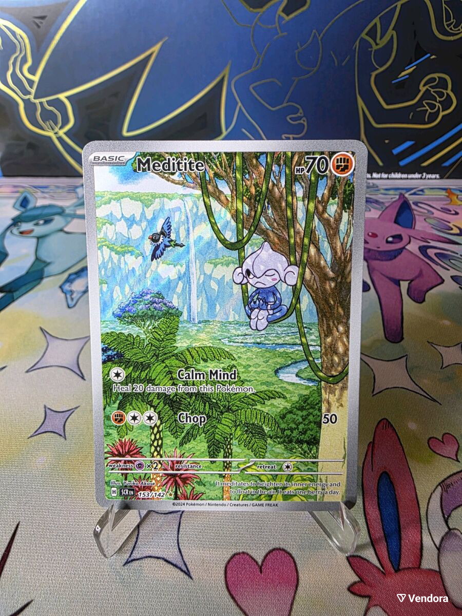 Meditite (SCR 153) Stellar Crown Pokemon… - € 5,99 - Vendora.gr