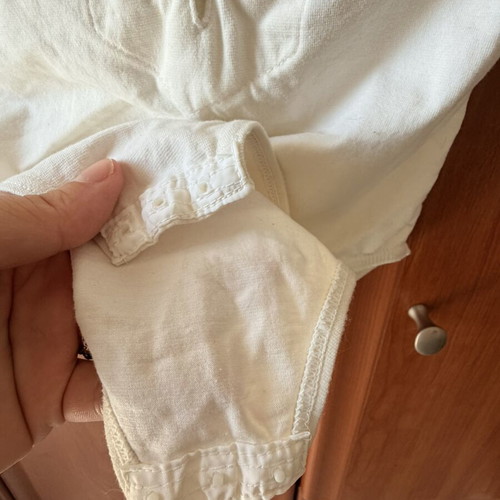 Intimissimi white cotton bodysuit size M like new