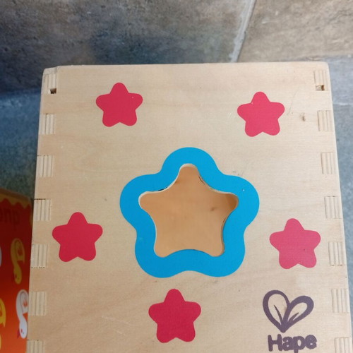 Wooden Toy Hape The Pyramid of Joy used