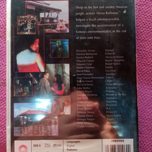 Fire on the Amazon DVD like new, thriller, subbed