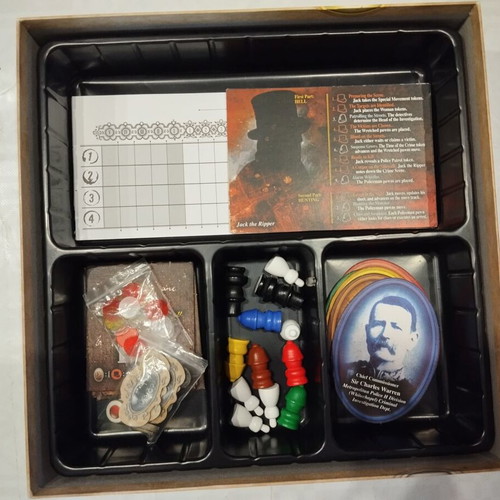 Letters from Whitechapel board game by Nexus