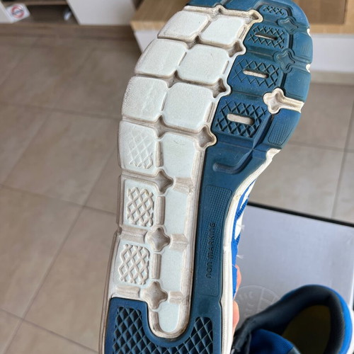 Adidas athletic shoes blue size 44