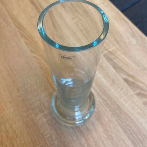 KROSNO Poland Glass Vase 30cm like new