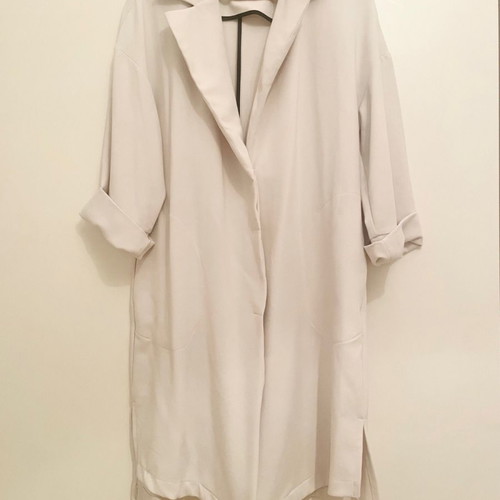 Lotus Eaters jacket dress new, oversized, off white, size S