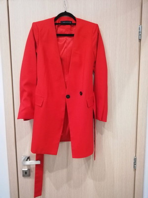 Zara blazer new, red, size S
