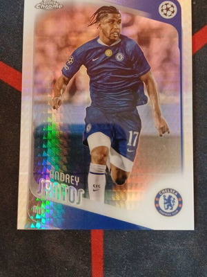 Topps Chrome Andrey Santos Prizm #107 Chelsea FC card 2025/26