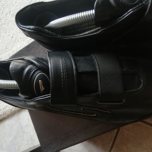 Alberto Guardiani leather sneakers like new, size 42, black