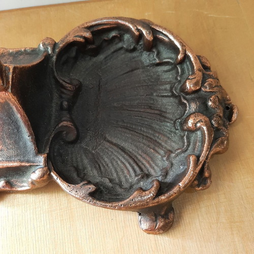 Vintage Manneken Pis Metal Ashtray Like New