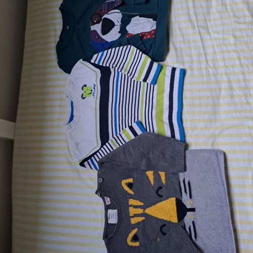 Boys' blouses pack of 3 used, size 2-3 years, Marks & Spencer