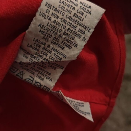 Ralph Lauren men's shirt medium red like new