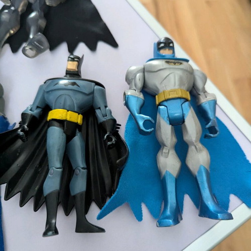 Badman collectible figures used, all together